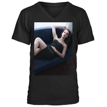 Amber Heard Men's V-Neck T-Shirt