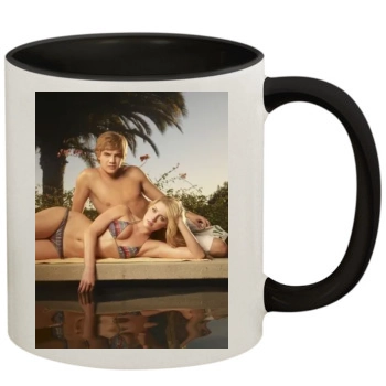 Amber Heard 11oz Colored Inner & Handle Mug