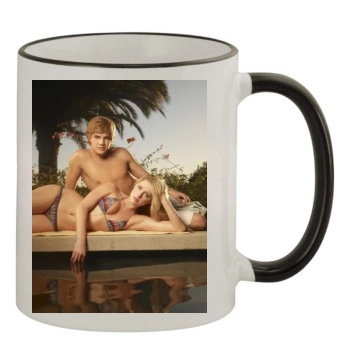 Amber Heard 11oz Colored Rim & Handle Mug