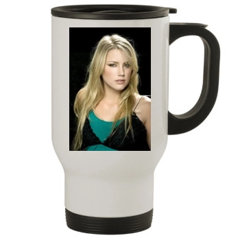 Amber Heard Stainless Steel Travel Mug