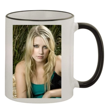 Amber Heard 11oz Colored Rim & Handle Mug