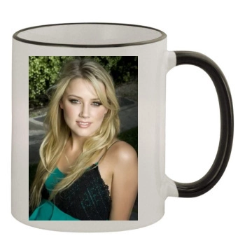 Amber Heard 11oz Colored Rim & Handle Mug