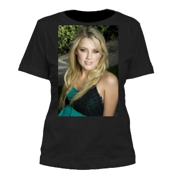 Amber Heard Women's Cut T-Shirt