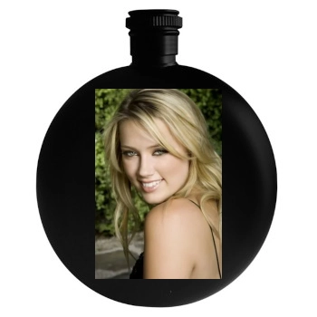 Amber Heard Round Flask