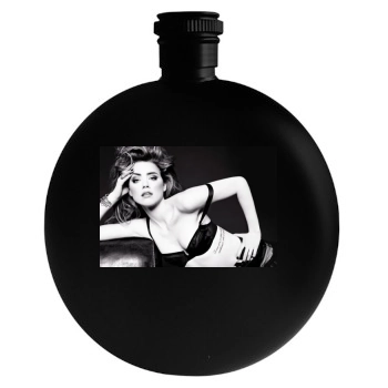 Amber Heard Round Flask