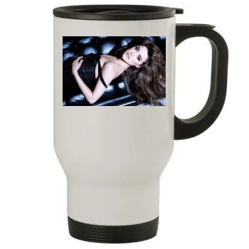 Amber Heard Stainless Steel Travel Mug