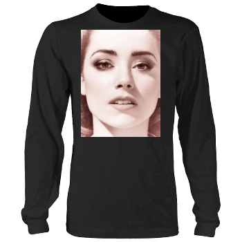 Amber Heard Men's Heavy Long Sleeve TShirt