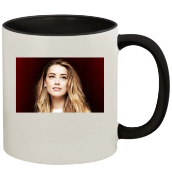 Amber Heard 11oz Colored Inner & Handle Mug