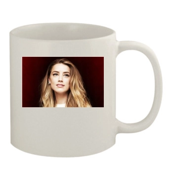 Amber Heard 11oz White Mug