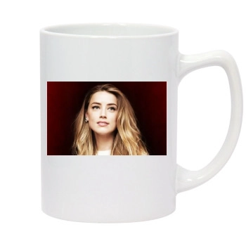 Amber Heard 14oz White Statesman Mug