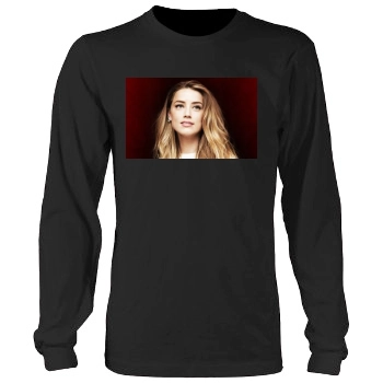 Amber Heard Men's Heavy Long Sleeve TShirt