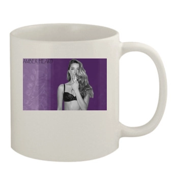 Amber Heard 11oz White Mug