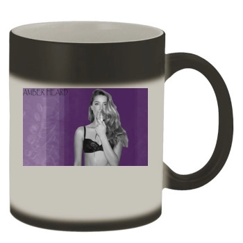 Amber Heard Color Changing Mug