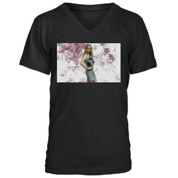 Amber Heard Men's V-Neck T-Shirt