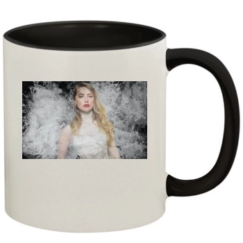 Amber Heard 11oz Colored Inner & Handle Mug