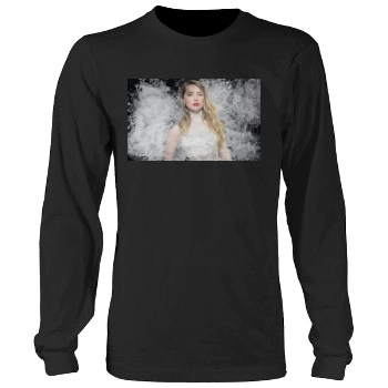 Amber Heard Men's Heavy Long Sleeve TShirt