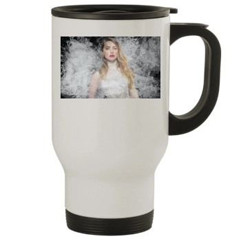 Amber Heard Stainless Steel Travel Mug