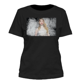 Amber Heard Women's Cut T-Shirt