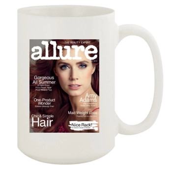 Amy Adams 15oz White Mug