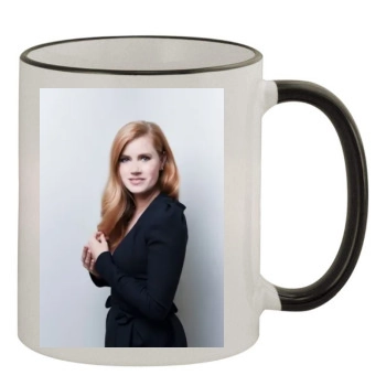 Amy Adams 11oz Colored Rim & Handle Mug