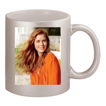 Amy Adams 11oz Metallic Silver Mug