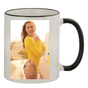 Amy Adams 11oz Colored Rim & Handle Mug