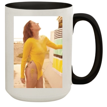 Amy Adams 15oz Colored Inner & Handle Mug