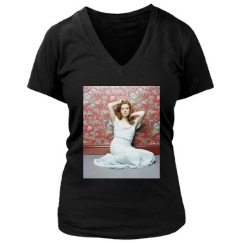 Amy Adams Women's Deep V-Neck TShirt