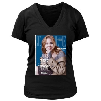 Amy Adams Women's Deep V-Neck TShirt