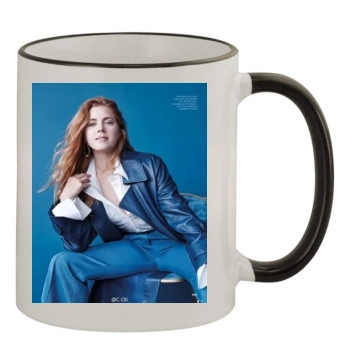 Amy Adams 11oz Colored Rim & Handle Mug