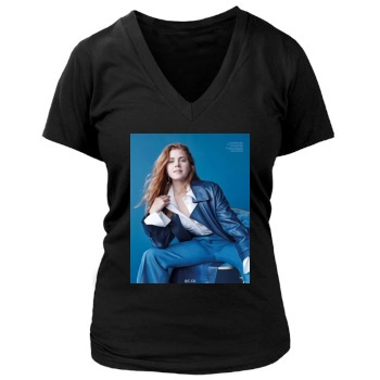 Amy Adams Women's Deep V-Neck TShirt