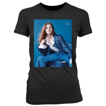 Amy Adams Women's Junior Cut Crewneck T-Shirt