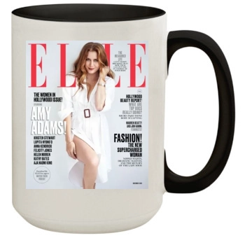 Amy Adams 15oz Colored Inner & Handle Mug