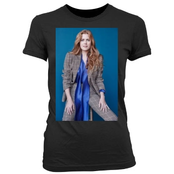 Amy Adams Women's Junior Cut Crewneck T-Shirt