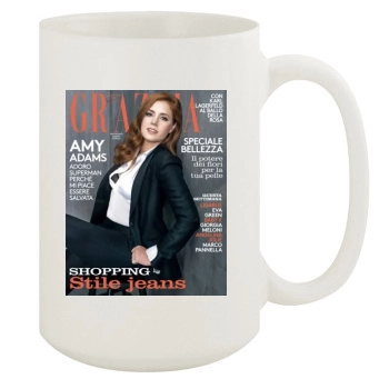 Amy Adams 15oz White Mug