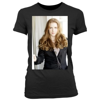 Amy Adams Women's Junior Cut Crewneck T-Shirt