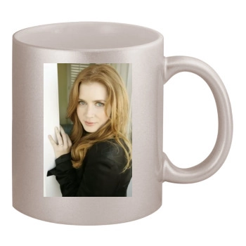 Amy Adams 11oz Metallic Silver Mug