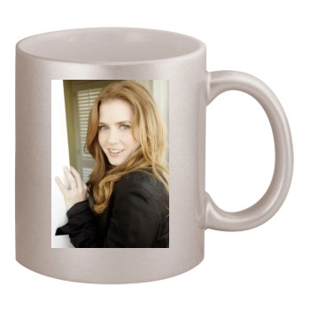 Amy Adams 11oz Metallic Silver Mug