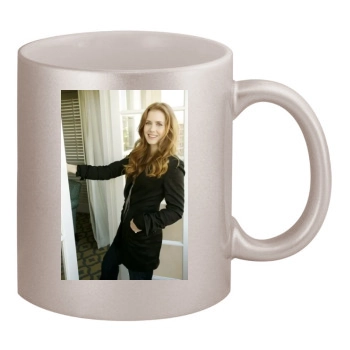 Amy Adams 11oz Metallic Silver Mug