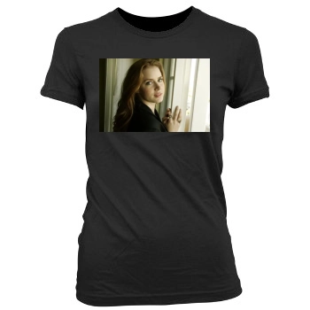 Amy Adams Women's Junior Cut Crewneck T-Shirt