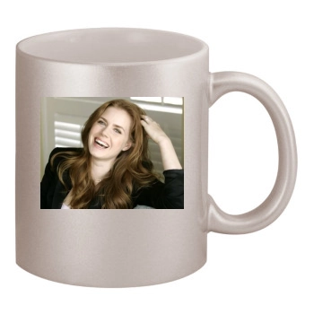 Amy Adams 11oz Metallic Silver Mug