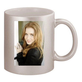 Amy Adams 11oz Metallic Silver Mug