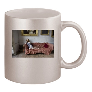 Amy Adams 11oz Metallic Silver Mug