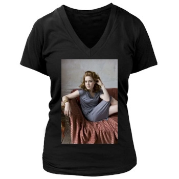 Amy Adams Women's Deep V-Neck TShirt