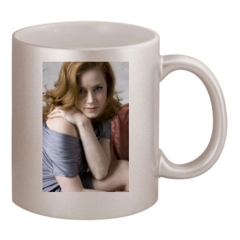 Amy Adams 11oz Metallic Silver Mug