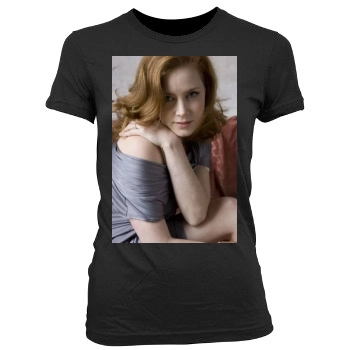 Amy Adams Women's Junior Cut Crewneck T-Shirt