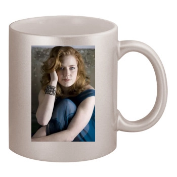 Amy Adams 11oz Metallic Silver Mug