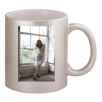 Amy Adams 11oz Metallic Silver Mug