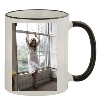 Amy Adams 11oz Colored Rim & Handle Mug