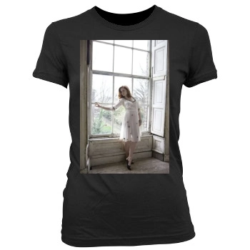 Amy Adams Women's Junior Cut Crewneck T-Shirt